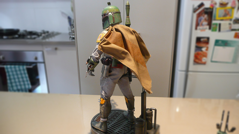 Illustration for article titled Check Out My 12" Boba Fett
